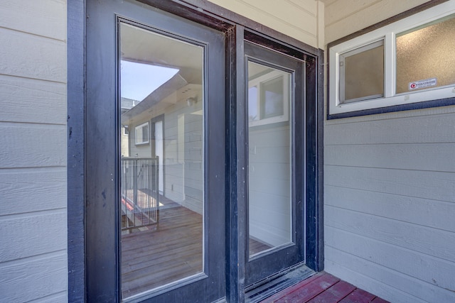 view of property entrance
