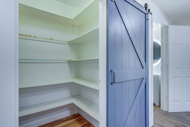 view of pantry