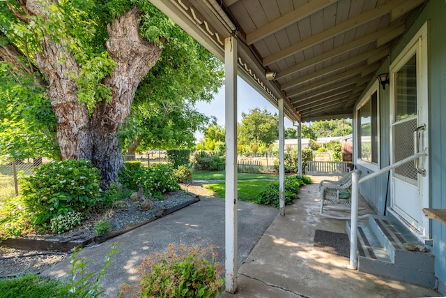 view of patio / terrace