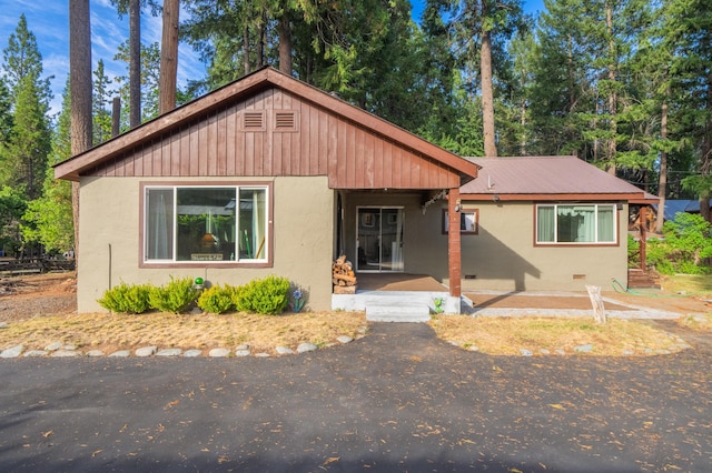 view of bungalow