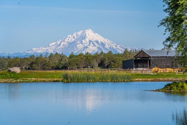 27744 Lee Rd, Mcarthur, CA 96056 - property view of water featuring a mountain view
