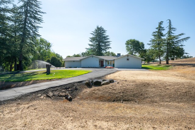 view of ranch-style home