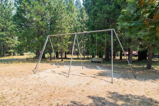 view of communal playground