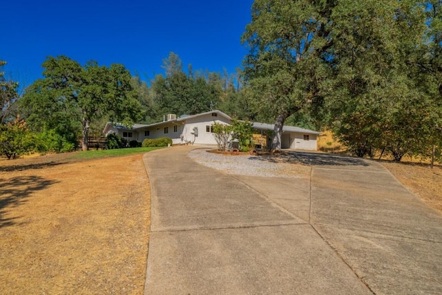 view of ranch-style house