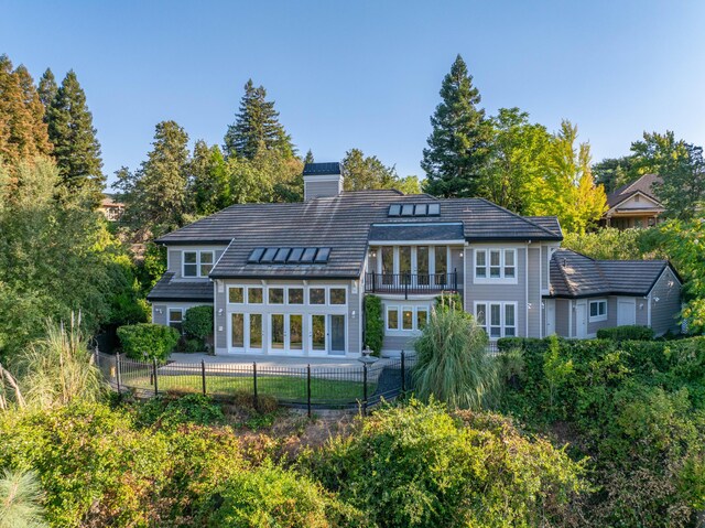 view of rear view of house