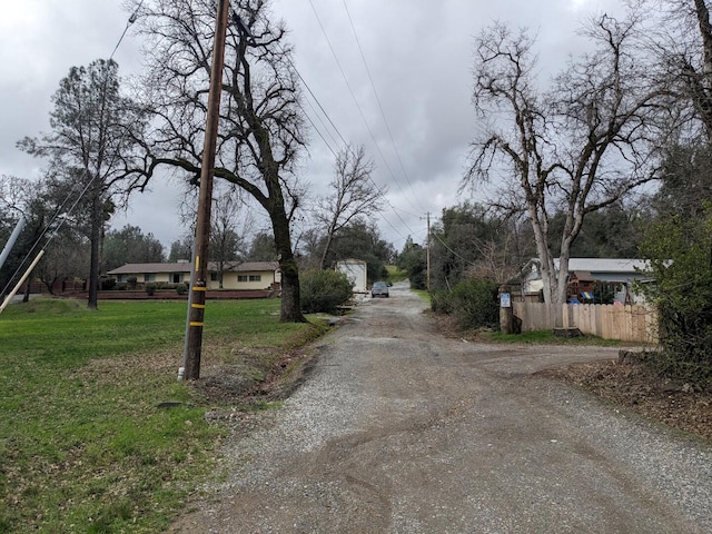 view of street