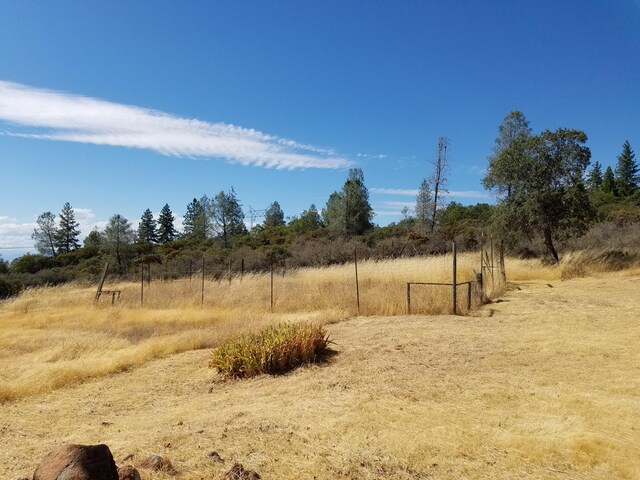 view of nature with a rural view