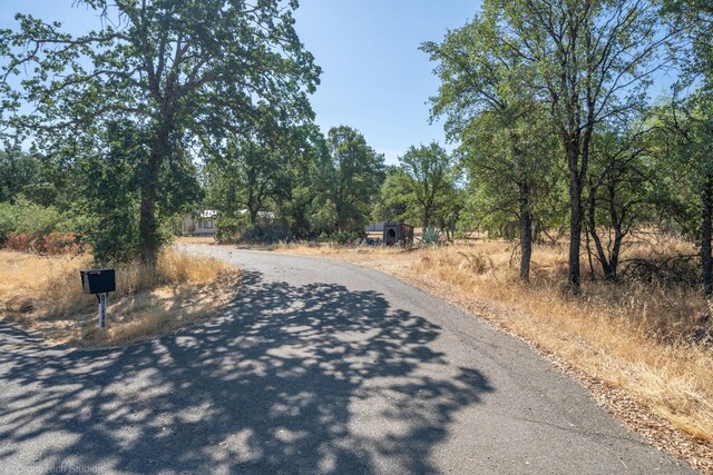 view of road