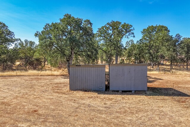 view of outdoor structure