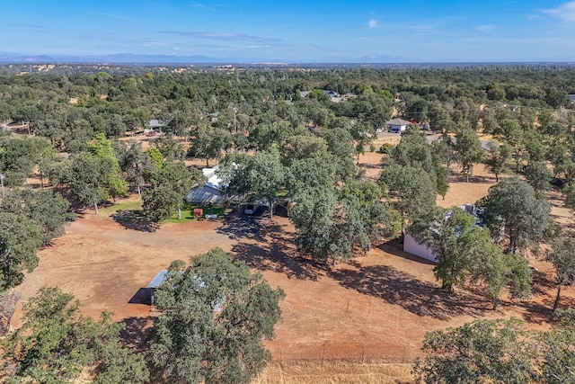 drone / aerial view featuring a rural view