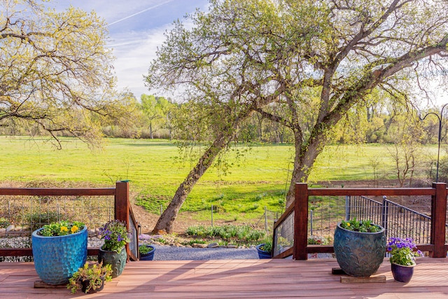 view of deck