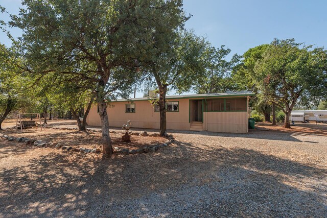 view of manufactured / mobile home