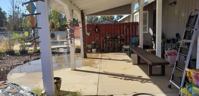 3471 Charles St, Cottonwood, CA 96022 - view of patio with fence
