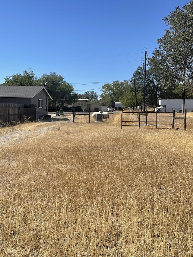 3471 Charles St, Cottonwood, CA 96022 - view of yard with fence