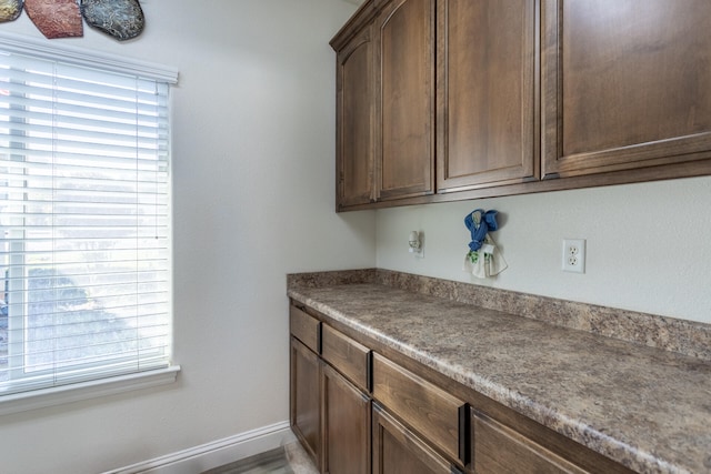 view of laundry area