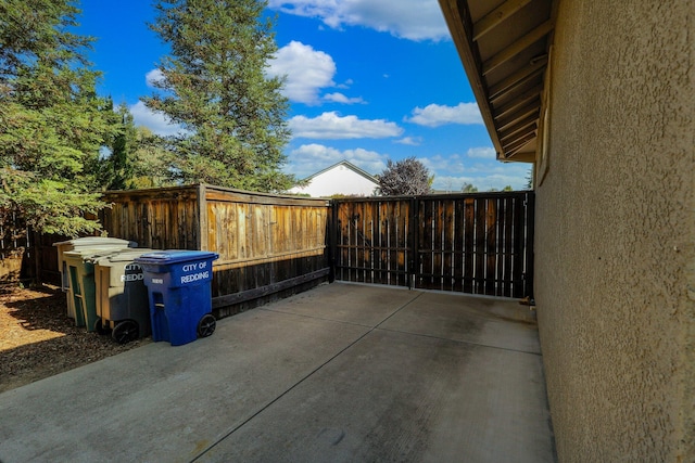 view of patio