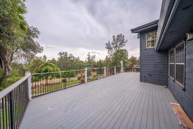 view of deck