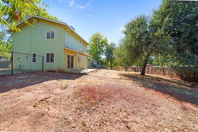 view of rear view of property