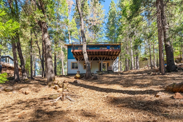30570 Sleepy Hollow Dr, Shingletown, CA 96088 - rear view of property with a deck