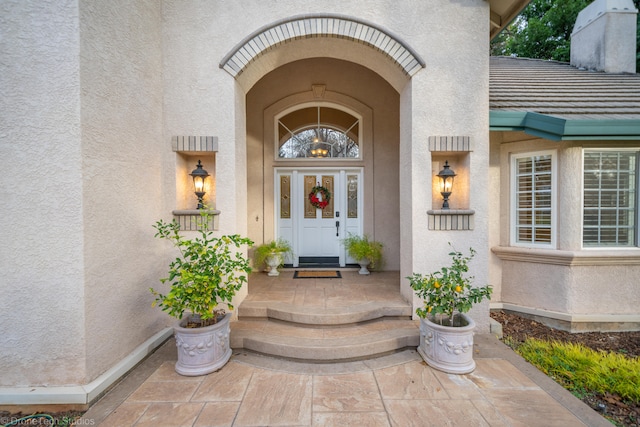 view of property entrance