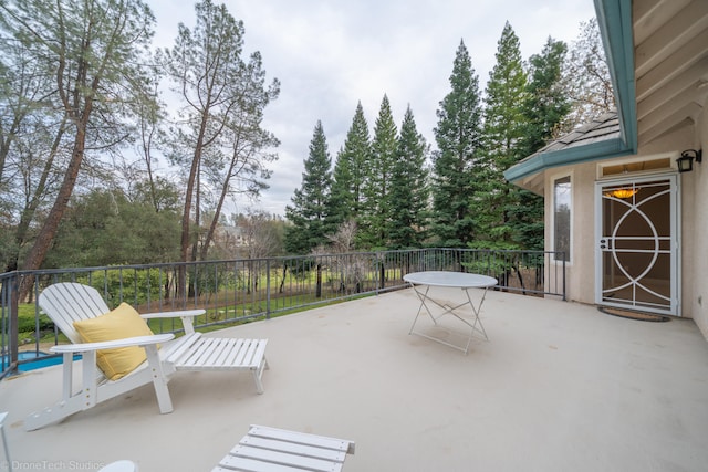 view of patio