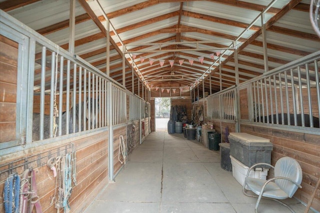 view of stable