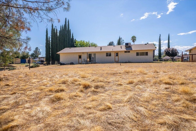 view of rear view of property