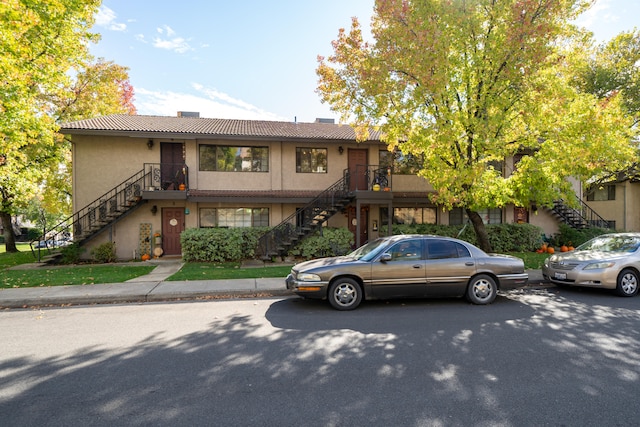 view of townhome / multi-family property