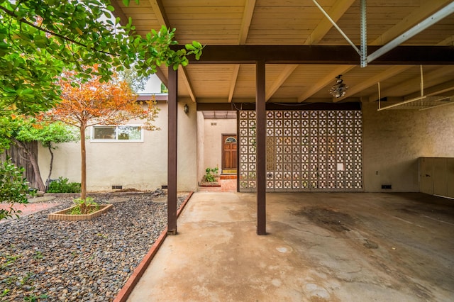 view of patio