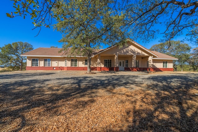 view of ranch-style house