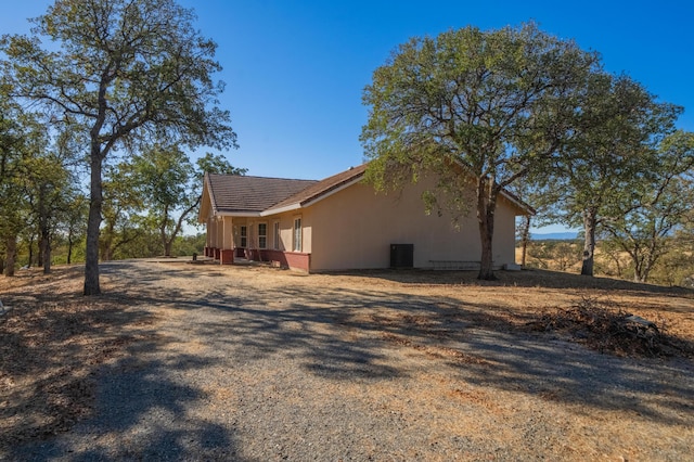 view of property exterior