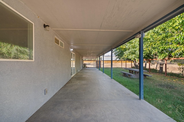 view of patio