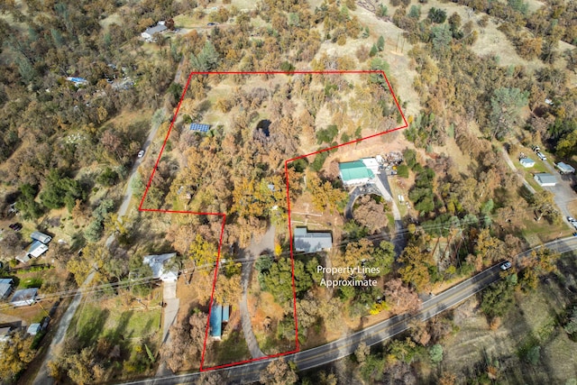 970 Branstetter Ln, Redding, CA 96001 - view of property location with property boundaries highlighted