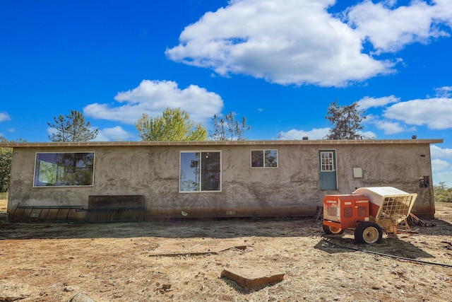 view of rear view of property