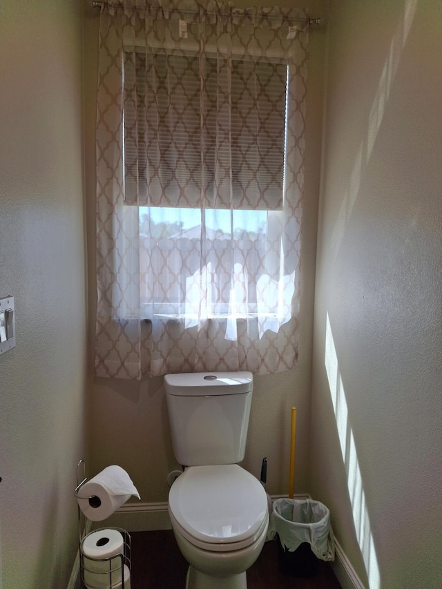 bathroom with toilet