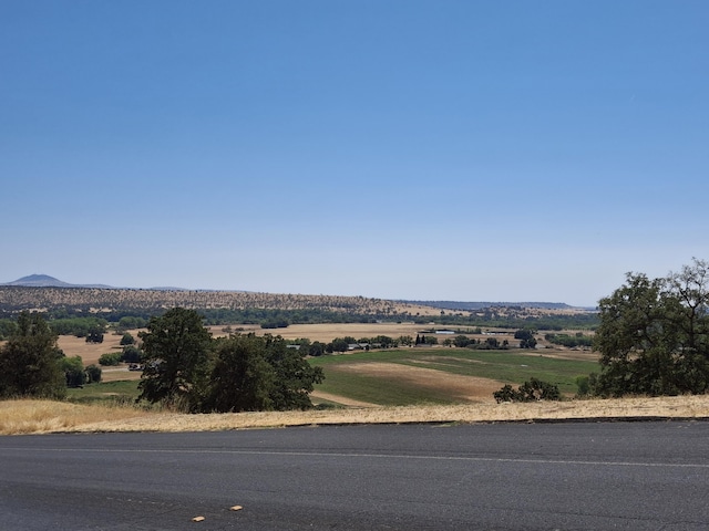 property view of mountains with a rural view