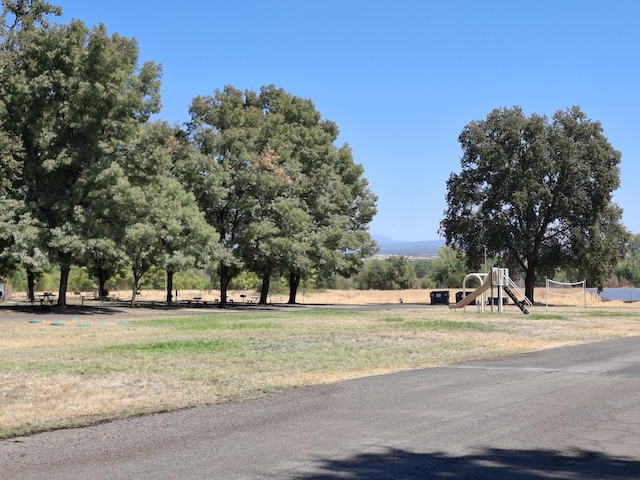 view of road