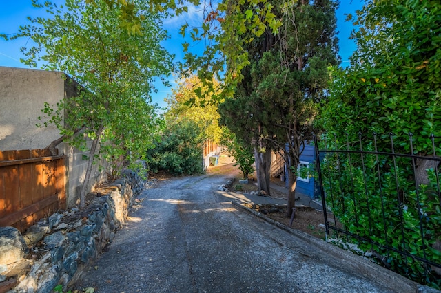 view of street