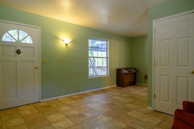 entrance foyer with plenty of natural light