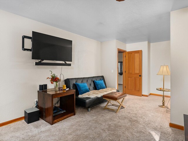 34820 Emigrant Trl, Shingletown, CA 96088 - living area featuring baseboards and carpet flooring