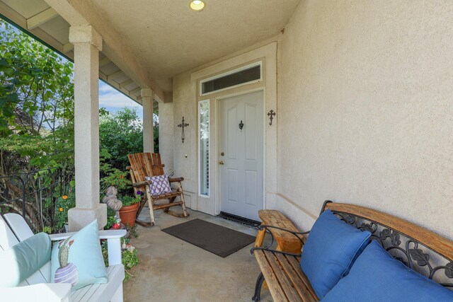 view of property entrance