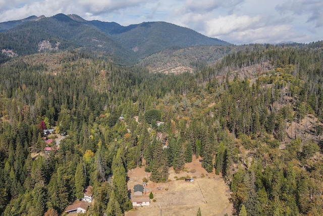 1260 E Weaver Creek Rd, Weaverville, CA 96093 - view of mountain backdrop with a heavily wooded area