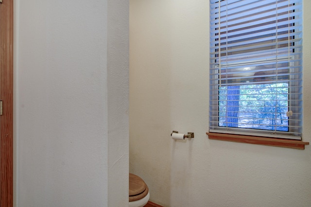 bathroom with toilet