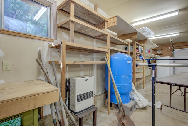 view of utility room