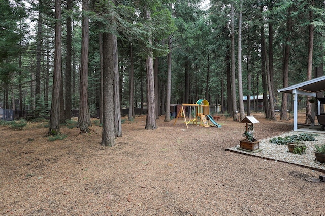 view of playground