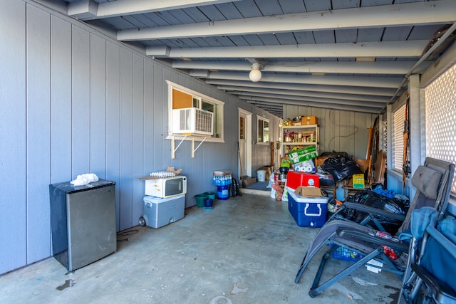 view of patio with cooling unit