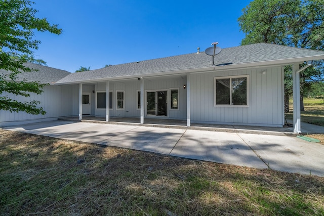 view of back of property