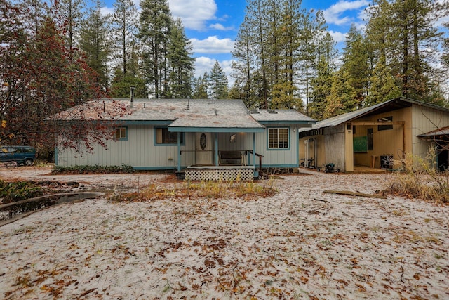 view of ranch-style house