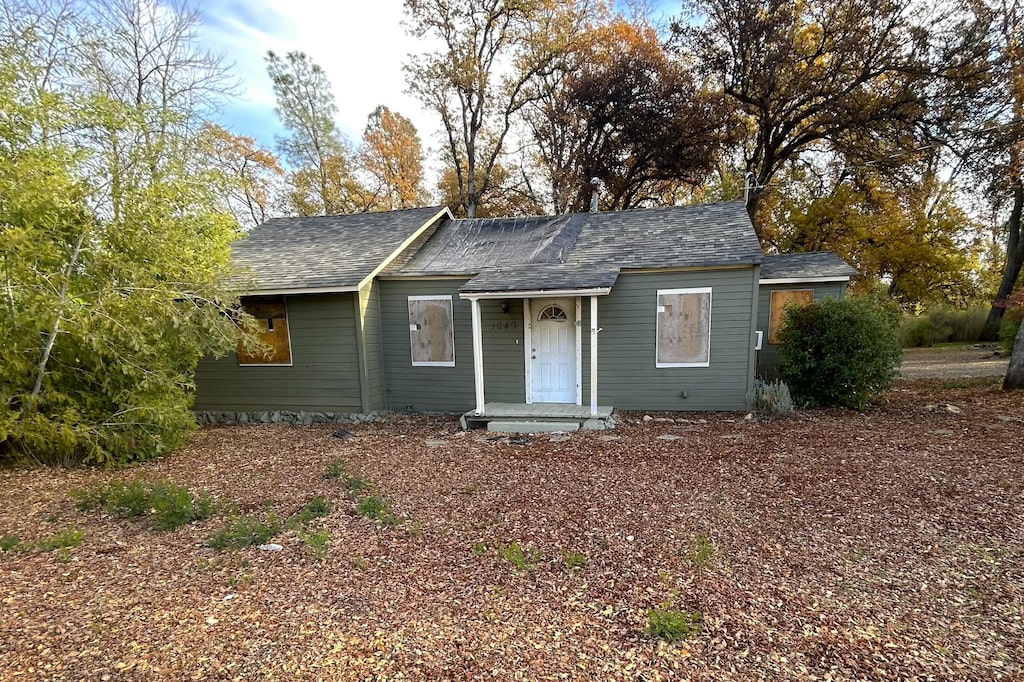 view of ranch-style house