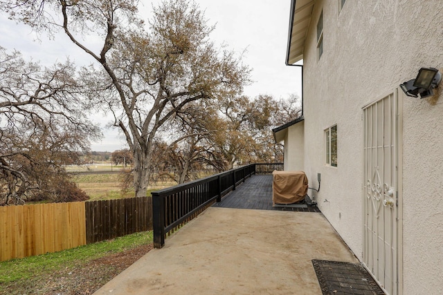 view of patio